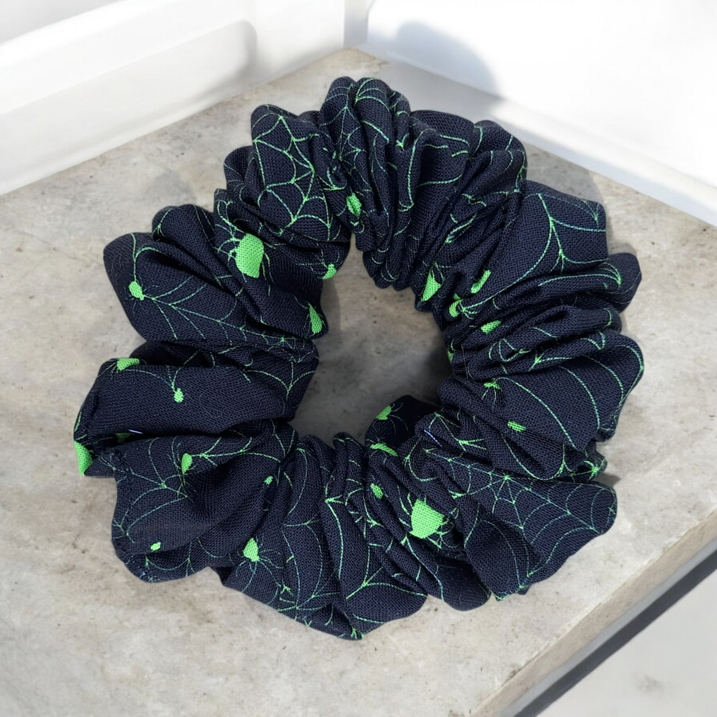 Neon Tarantula Scrunchie