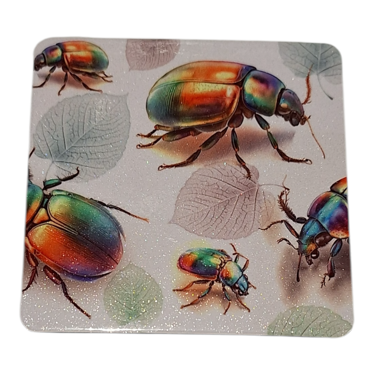 Rainbow Beetle Fridge Magnet