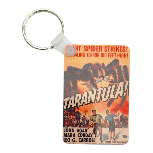 Tarantula Movie Poster Wooden Keyring