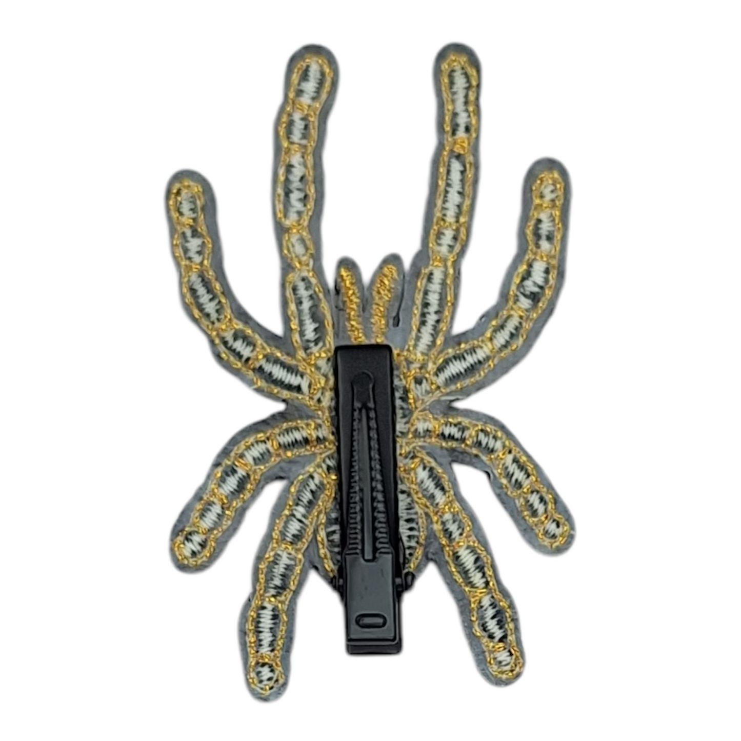 Tarantula Embroidered Hair Clip