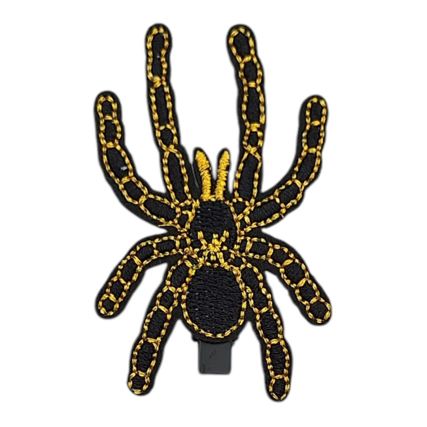 Tarantula Embroidered Hair Clip