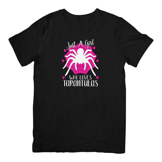 Just A Girl Who Loves Tarantulas T-Shirt