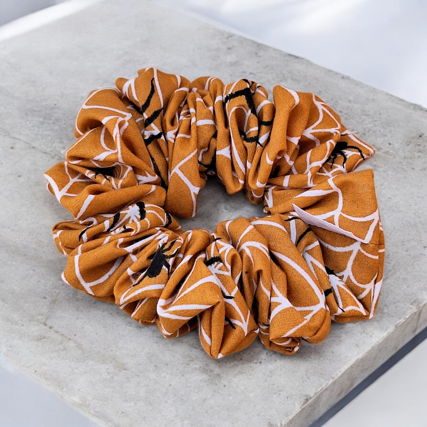 Orange Tarantula Scrunchie