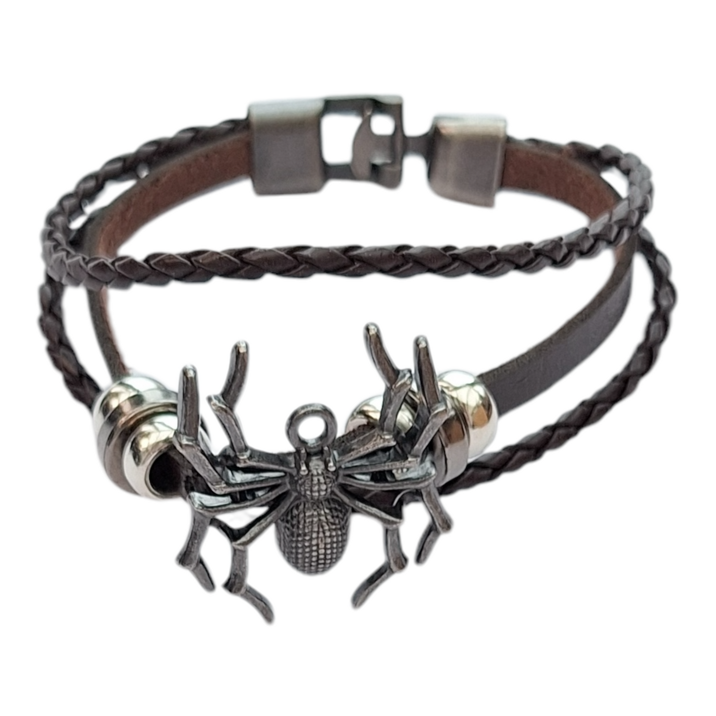 Tarantula Faux Leather Bracelet