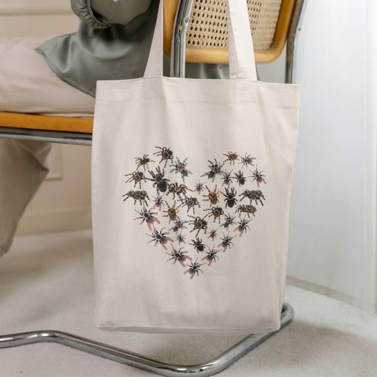 Tarantula Heart Tote Bag