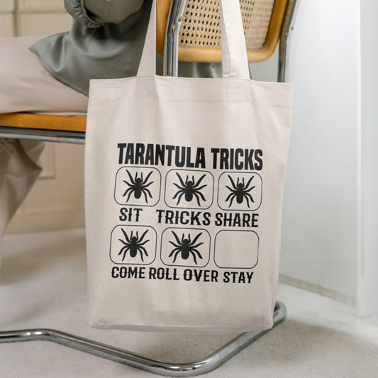 Tarantula Tricks Tote Bag