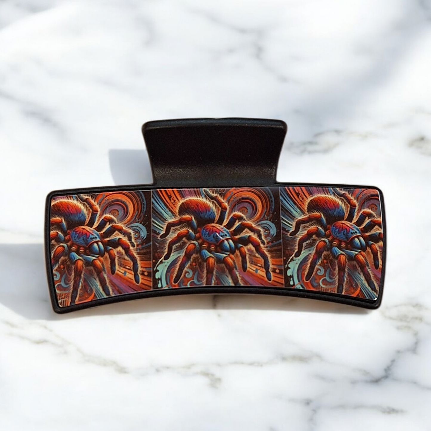 Vibrant Tarantula Hair Claw Clip